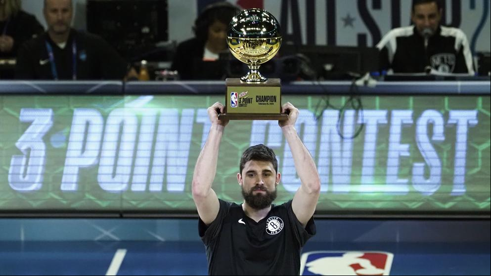 Joe Harris se proclama nuevo rey del triple en la NBA