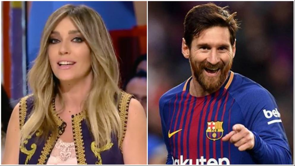 El divertido ‘tierra, trágame’ de Anna Simón con Leo Messi