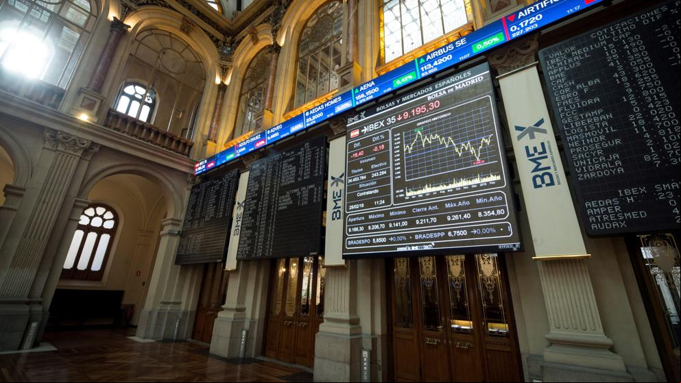 El Ibex 35 conquista los 9.300 puntos a la espera del BCE