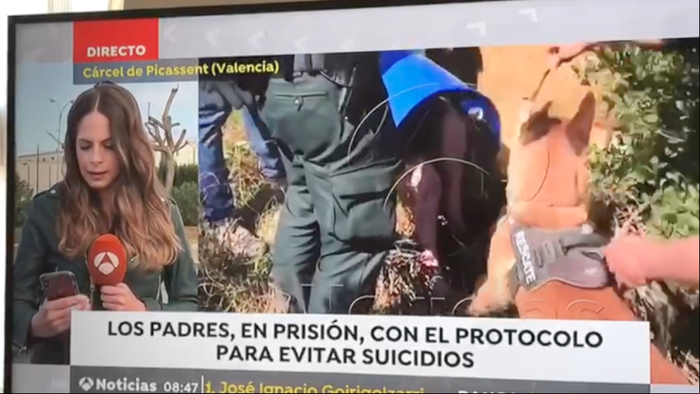 El momento ‘tierra, trágame’ de una reportera en directo: “¡Mierda!”