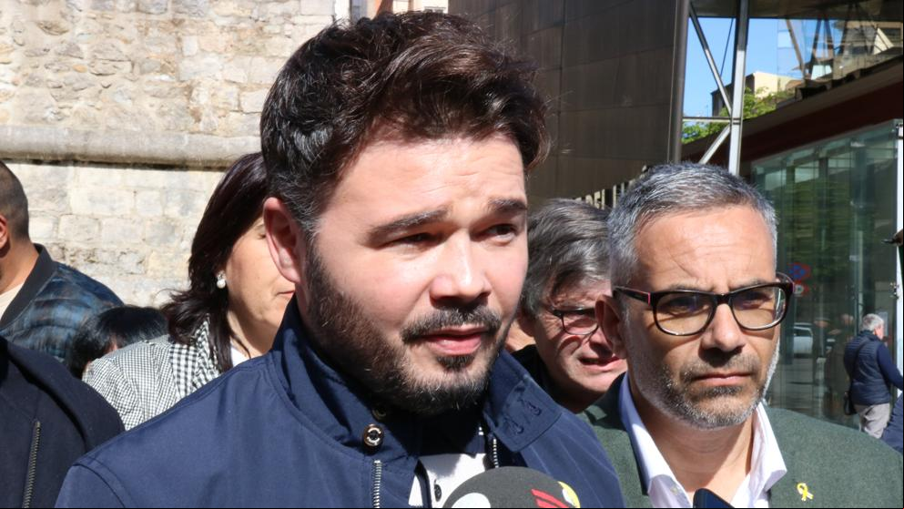 Rufián, tras el CEO: “Prefiero perder encuestas y ganar elecciones”