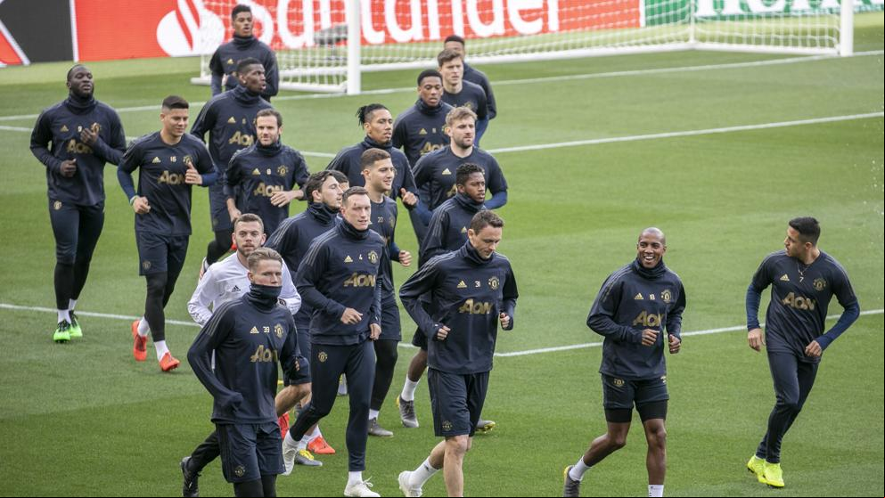 El Manchester United ya ha pisado el césped del Camp Nou