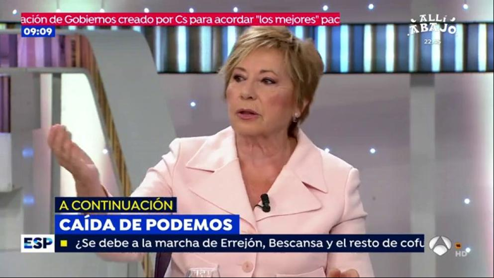 Celia Villalobos y su confesión sexual en ‘Espejo Público’: “Iba como una moto”