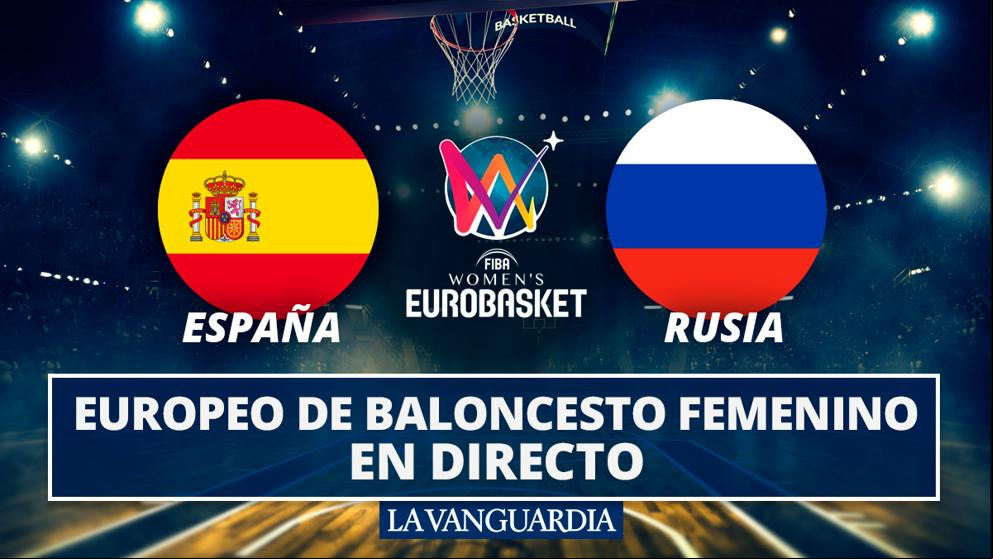 España - Rusia: Resultado y resumen de los cuartos del Eurobasket femenino