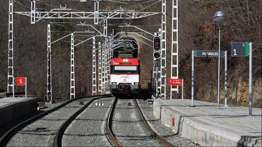 Descarrila un tren de Rodalies con destino a Puigcerdà sin dejar heridos