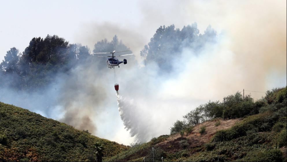 Más de 6.000 hectáreas afectadas y 9.000 desalojados en el incendio de Gran Canaria