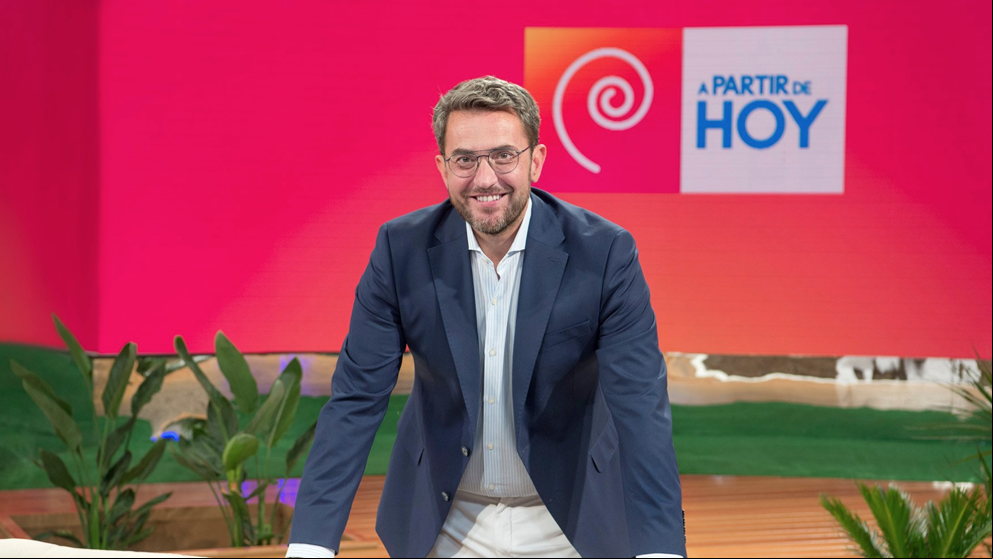 Màxim Huerta renueva en TVE y seguirá con ‘A partir de hoy’ después del verano
