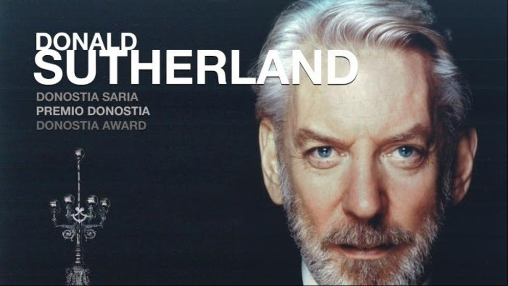 Donald Sutherland, tercer Premio Donostia del Festival de San Sebastián