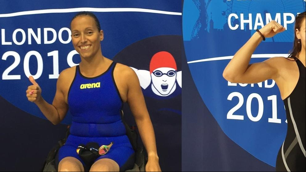 Teresa Perales y Nuria Marqués se cuelgan el oro en Londres