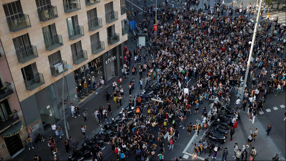 En directo: Reacción en Barcelona por la sentencia al ‘procés’