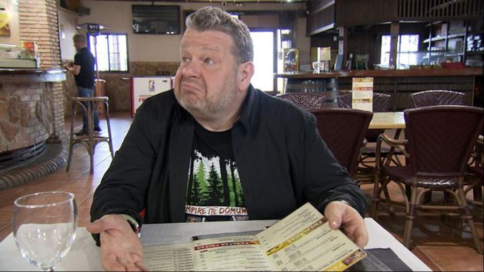 Chicote ante un restaurante ‘fantasmal’: “Si lo ve Stephen King, dos novelas le caen”