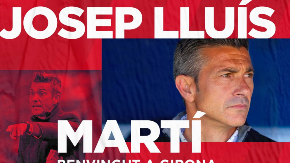 Josep Lluís Martí, nuevo entrenador del Girona