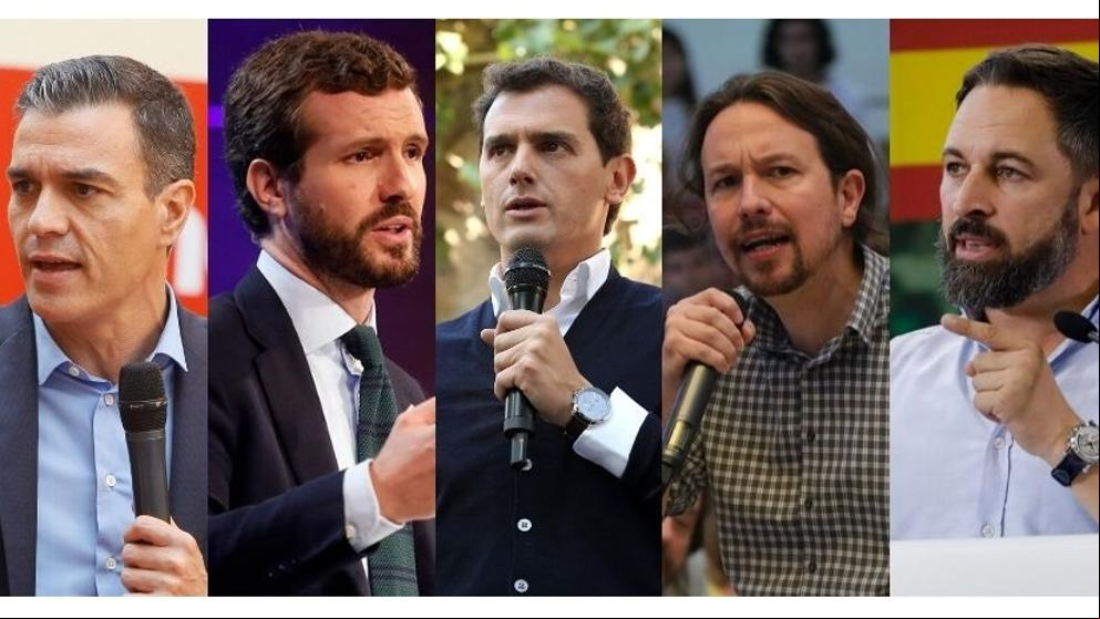 Todos los detalles: Así será el único debate a cinco de las elecciones