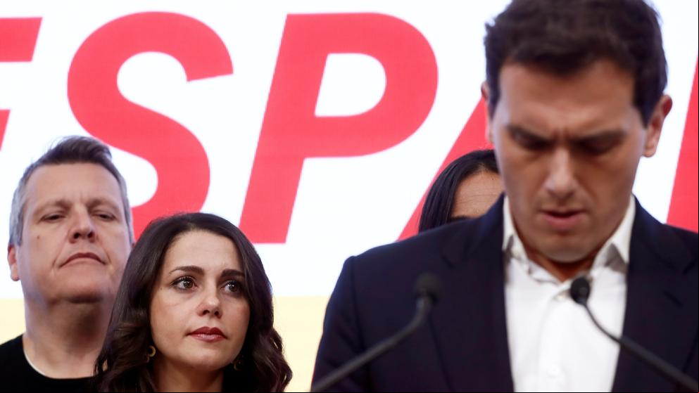 Debacle de Ciudadanos en las elecciones generales 10-N