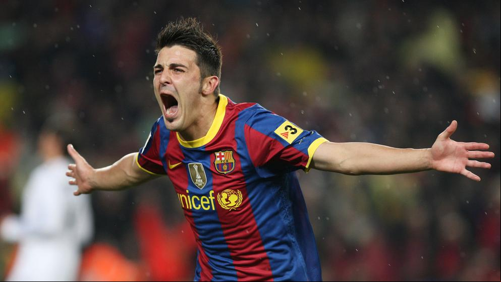 David Villa, el goleador universal