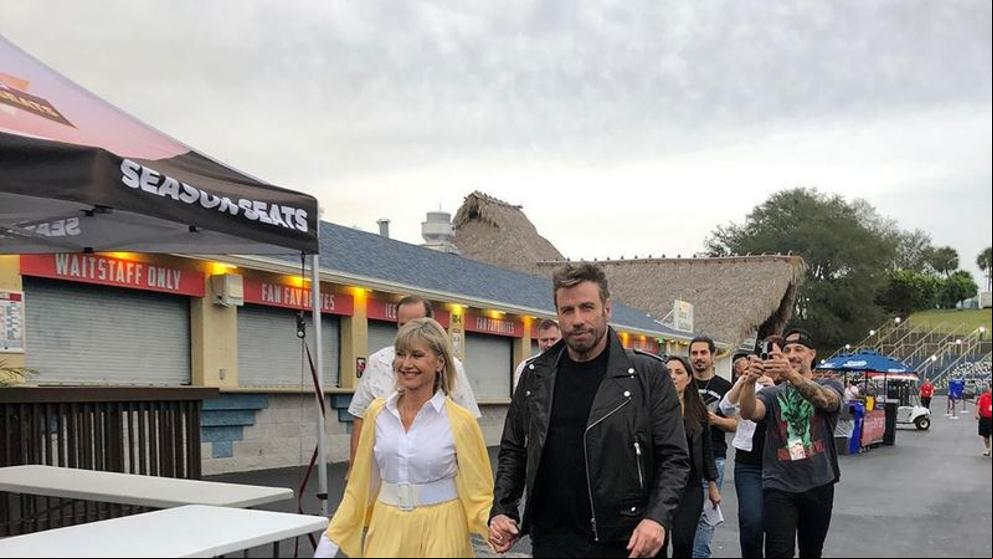 Olivia Newton-John y John Travolta vuelven a vestirse de ‘Grease’