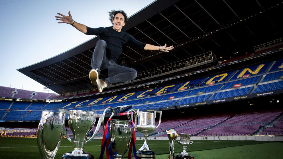 Puyol rememora con La Vanguardia el sextete del Barça