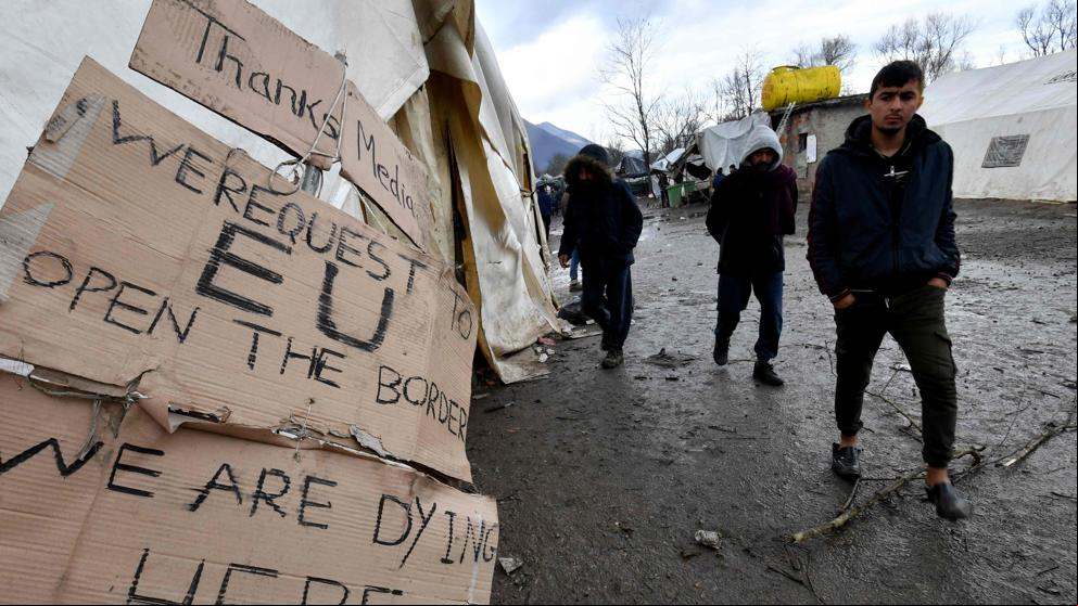 La crisis migratoria en Croacia