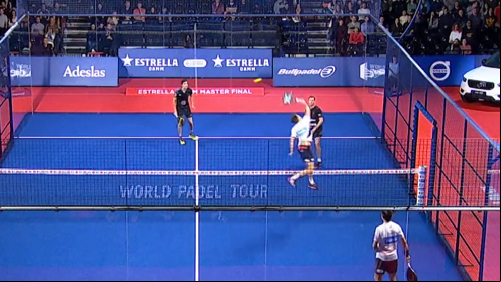 Agustín Tapia firma el mejor punto del Estrella Damm Master Final 2019