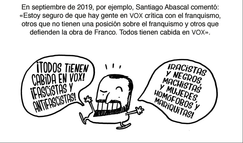 “Hay quien llama ‘fascista’ a todo el mundo menos a VOX”