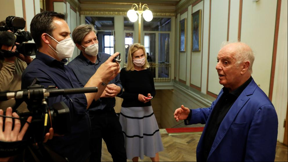 Daniel Barenboim dirige hoy el primer concierto de la Filarmónica de Viena