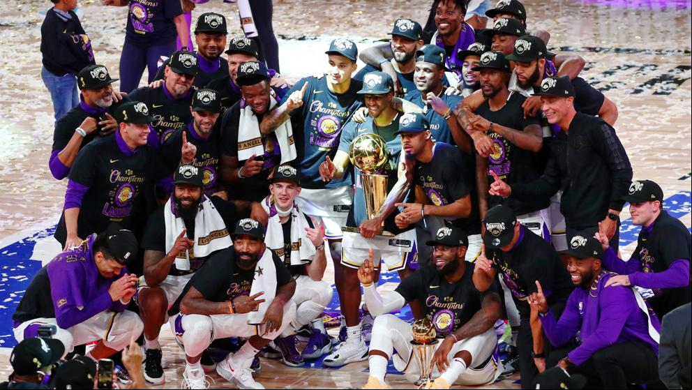 Los Lakers barren a Miami y ganan la final de la burbuja de la NBA