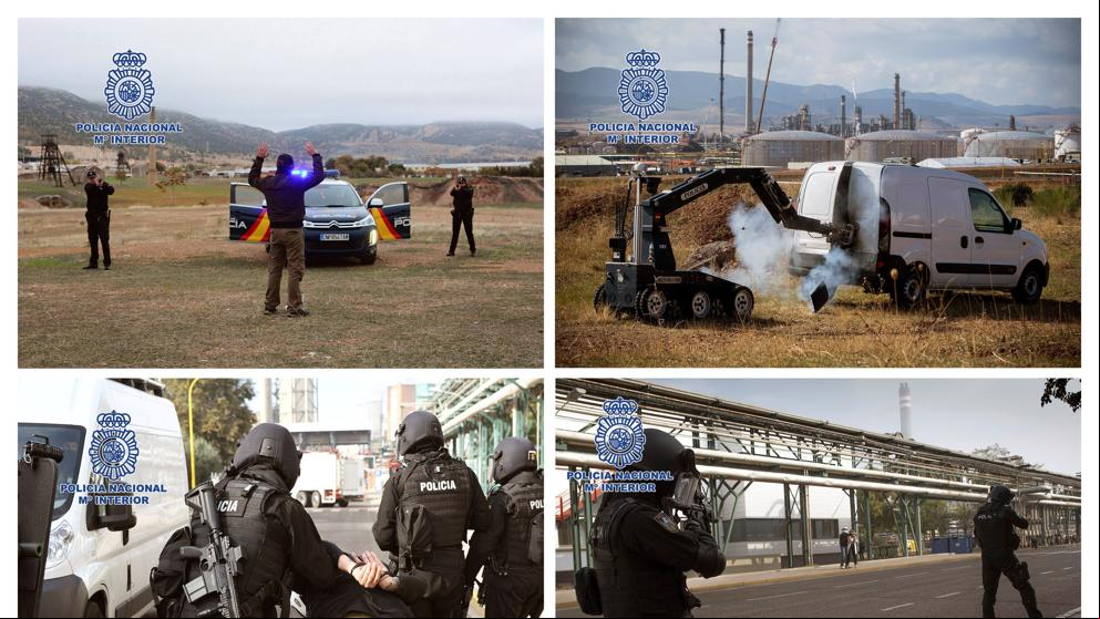La Policía realiza un simulacro de actuación en situaciones de crisis