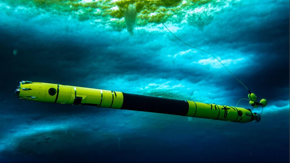 Un minisubmarino espía la base del glaciar más peligroso del mundo
