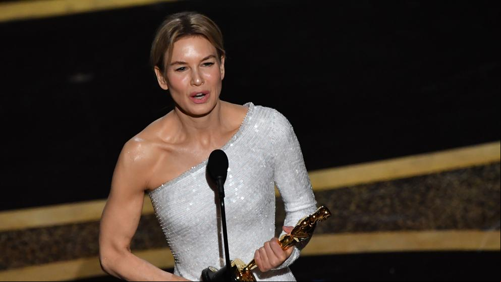 Renée Zellweger logra como Judy Garland el Oscar a la mejor actriz