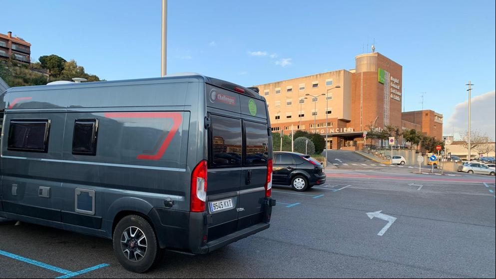 Autocaravanas solidarias para evitar desplazamientos a sanitarios y policías