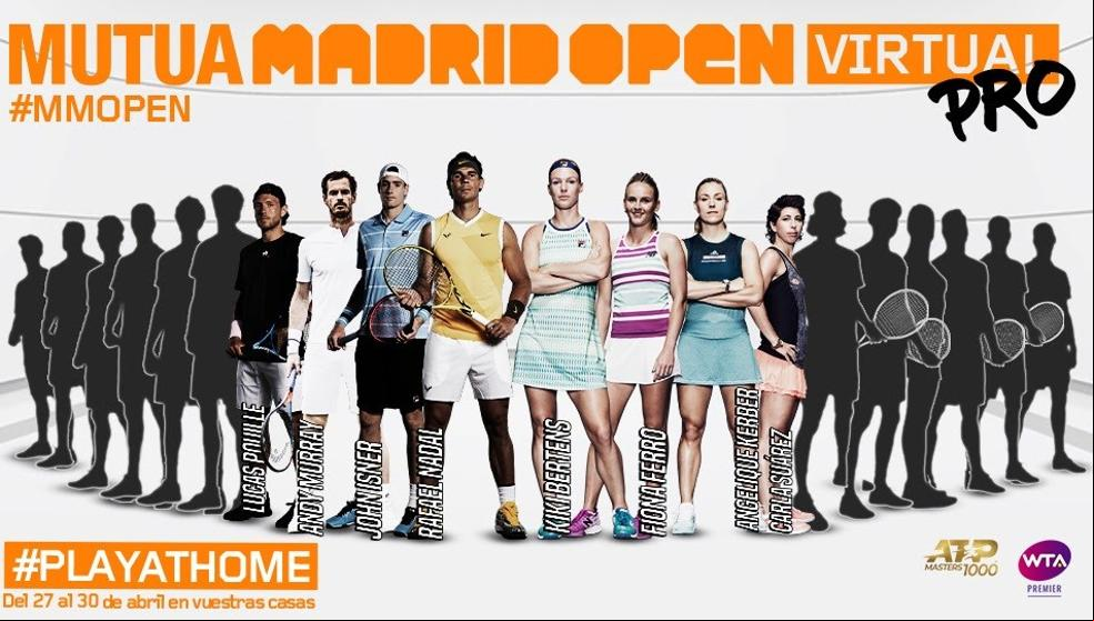 Rafa Nadal disputará el Mutua Madrid Open en formato virtual