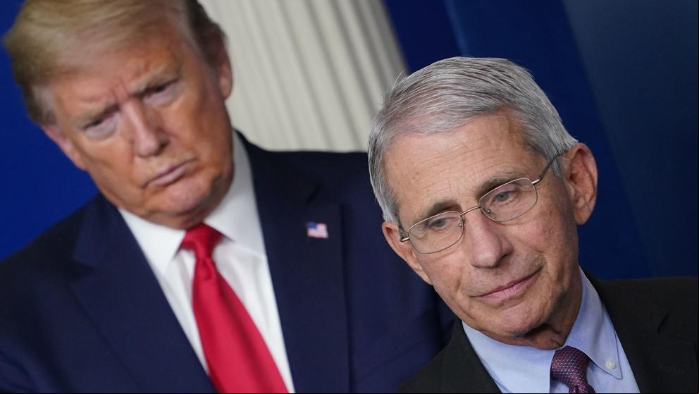 La reapertura de las escuelas provoca un nuevo roce entre Trump y Fauci