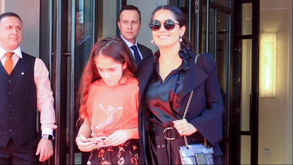 La hija de Salma Hayek, de 12 años, entre las niñas más ricas del mundo