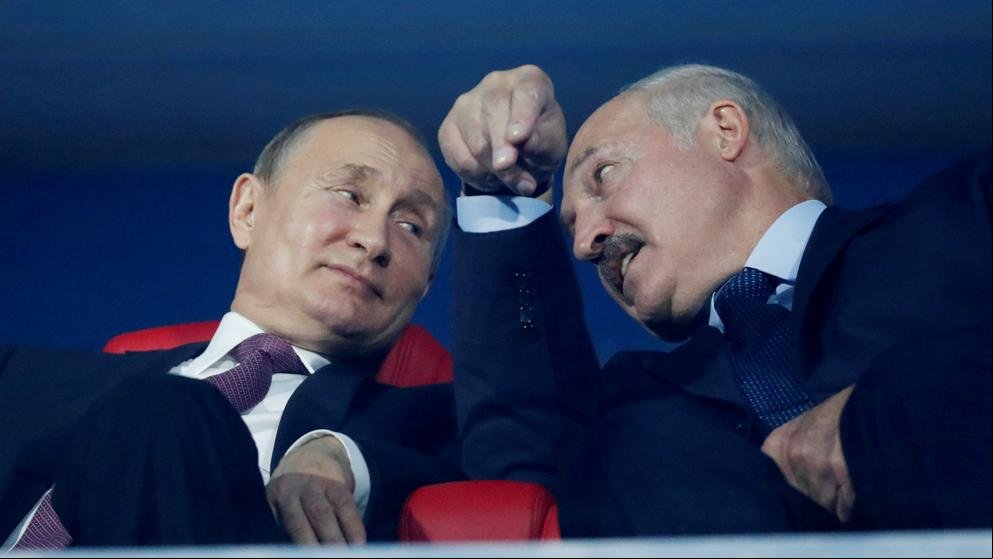 Putin garantiza a Lukashenko apoyo policial si la situación se descontrola en Bielorrusia