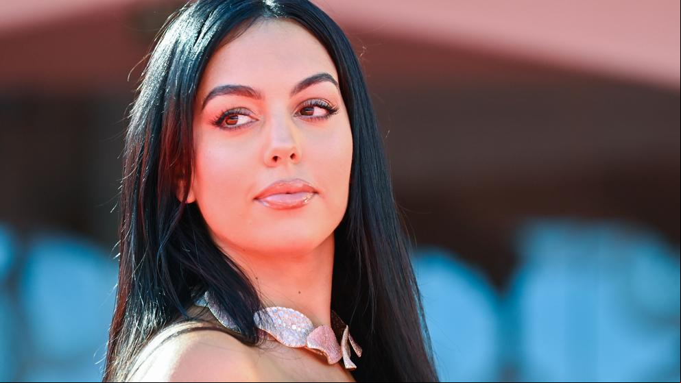 Georgina Rodríguez, estrella del segundo día del Festival de Venecia