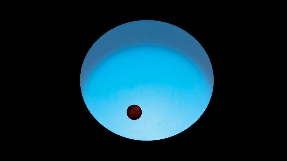 El exoplaneta WASP-189b, un mundo extremadamente caliente