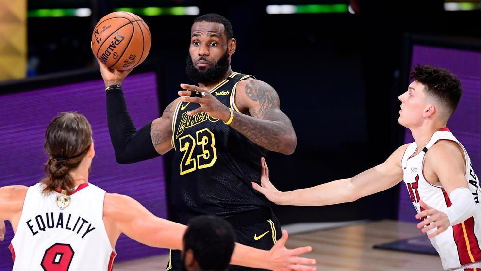 NBA: Horario y dónde ver el tercer partido de la final entre Miami Heat y Los Ángeles Lakers