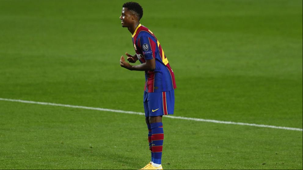 El Barça rejuvenece su once 3,4 años por jugador del 2-8 al Ferencváros