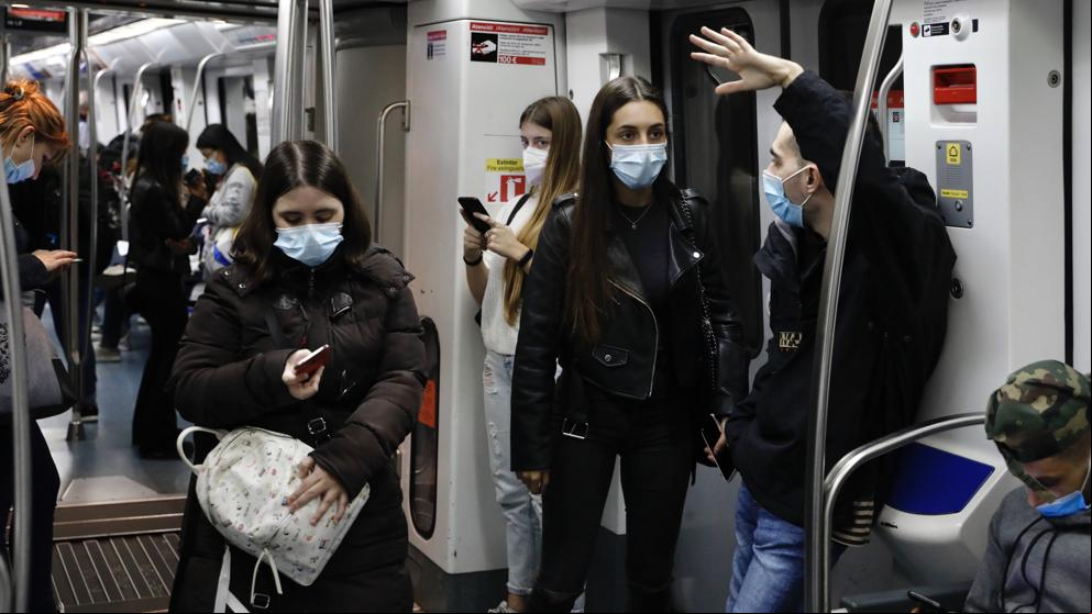 El silencio en el transporte público evita contagios