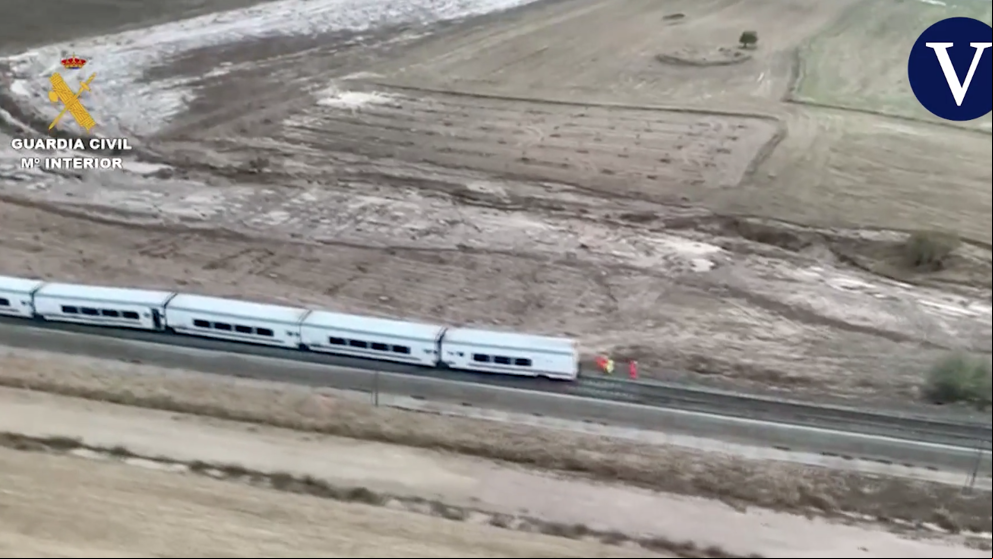 Un tren descarrila en Campillos y deja, al menos, cinco heridos leves
