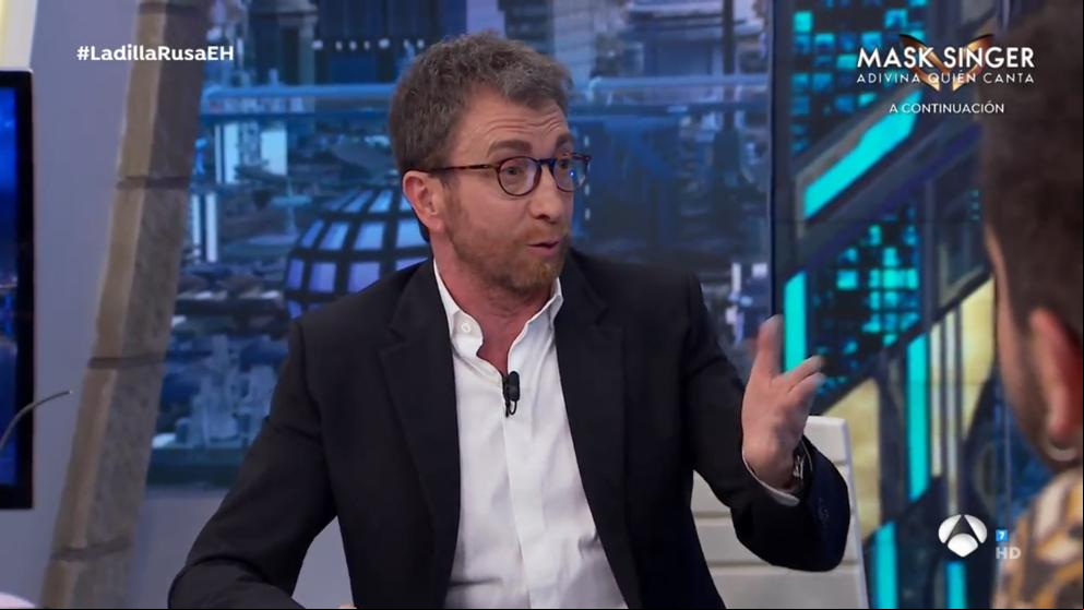 La gran borrachera de Pablo Motos: “Me tuvo que llevar a casa El Cigala”