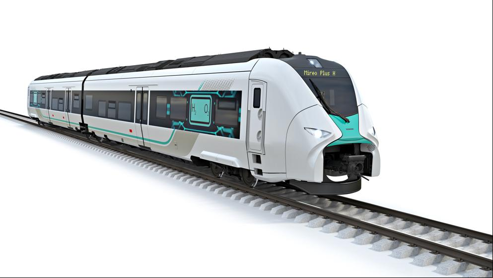 Siemens y los ferrocarriles alemanes Deutsche Bahn desarrollan un tren de hidrógeno para el 2024