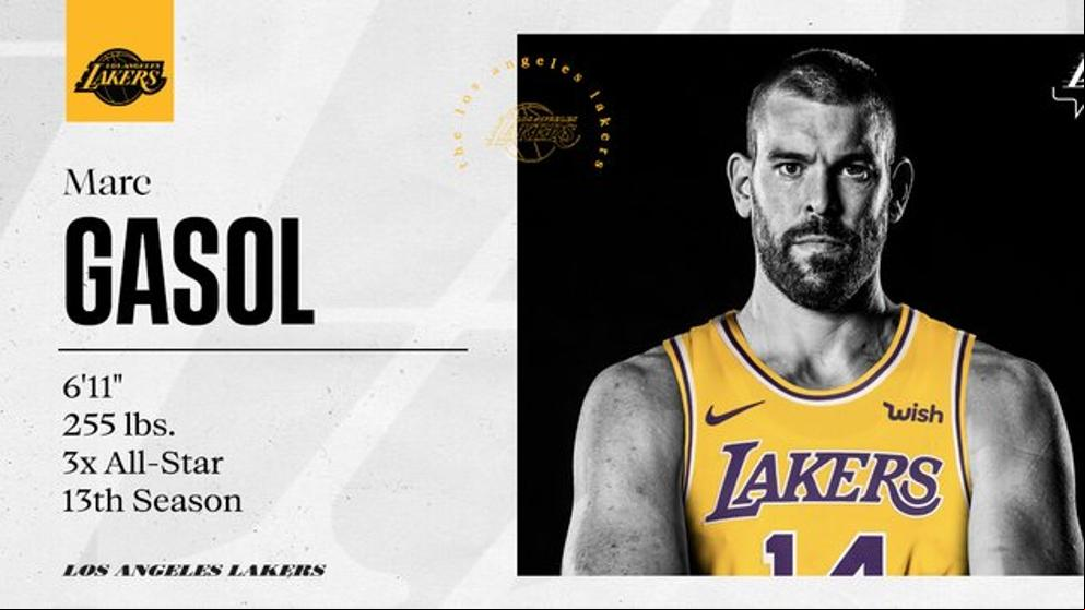 Marc Gasol: “Decidir por los Lakers fue sencillo”